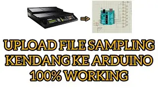 UPLOAD FILE AUDIO SAMPLING KENDANG DTX KE ARDUINO LANGSUNG 100% WORKING 