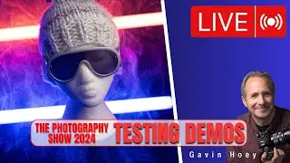 Testing Ideas For The Photography Show 2024... LIVE!