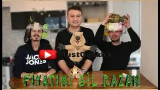 FİYATINI BİL KAZAN(EĞLENCELİ VE CEZALI OYUN OLDU BİZ ÇOK EĞLENDİK)