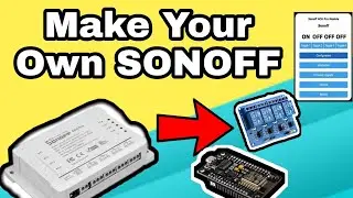 Make Your Own SONOFF using node mcu in the easiest way !