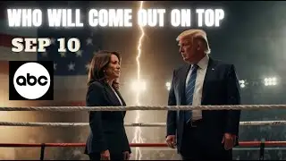 Debate 2024 : Trump vs  Harris - Who Will Come Out on Top #newsinaminute #debate2024 #trump #harris