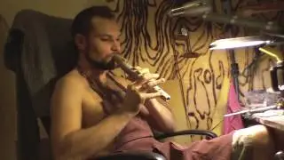 Пимак из керамики своими руками!  (Native American flute made of ceramics)