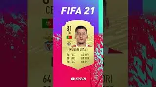 Rúben Dias - FIFA Evolution (FIFA 18 - FIFA 22)