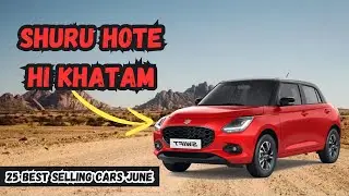 Top 25 Selling Cars June 2024 ! Apex Drive