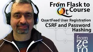 User Registration: CSRF and Password Hashing