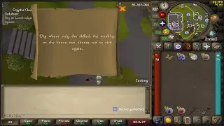 Easy Clue - Dig where only the skilled, the wealthy, or the brave can choose not to visit again