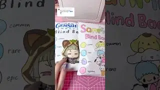 genshin impact blind bag 12! 🩵✨ 