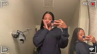 GETTING MY LABOR BRAIDS! TRYING OKRA WATER AT 39 WEEKS PREGNANT