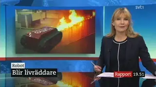 Brandroboten FUMO i SVT Rapport 170122