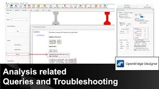 Analysis related Queries and Troubleshooting in OpenBridge Designer
