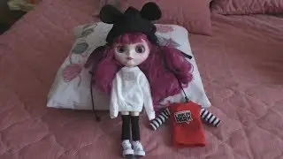 Продолжение одежда куколки Блайз одеваем #Blythe