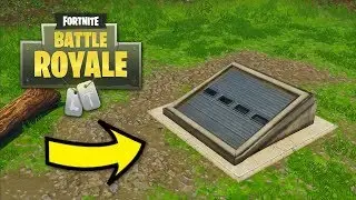 Fortnite - How to Get Inside the Wailing Woods Bunker