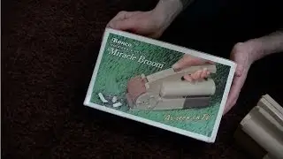 Vintage 1970's Ronco Miracle Broom Hand Held Vacuum Cleaner Unboxing & Demo