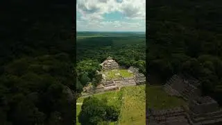 zona arqueológica de edzna en Campeche #shorts