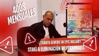 ¿CUÁNTO DINERO GENERO JUGANDO EPIC BALLAD? - PERSONAJE EOS
