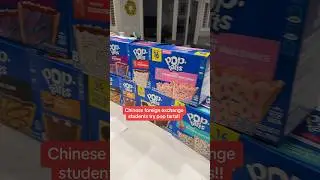 Chinese exchange students try pop tarts for the FIRST time!!