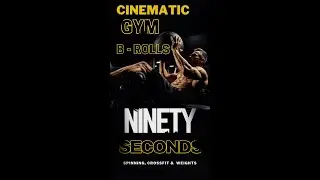 Cinematic Gym B-Rolls for Beginner and Intermediate Video Editing Tutorial .  #capcut #funny