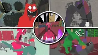 Garten of Banban 7 - All Cutscenes Behind The Scenes (Showcase)