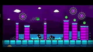 jugando geometri zub sero y paso el primer nivel