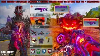 New Mythic Lazarus & OG Mythic Kilo 141 are the now the MOST DEMONIC CODM MP Combo for SND, TDM & HP