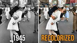 a inteligência artificial que COLORIU O PASSADO (AI to colorize old photos and videos footage)