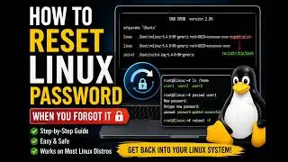 How to Reset a Forgotten Linux Password (Ubuntu & Most Linux Distros) | GRUB Password Recovery 2026