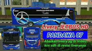 Livery HD | Pandawa 87 Dream Coach | Bussid