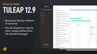 Tuleap 12.9 release - Cross project in Roadmap | GitLab integration: close artifacts automatically