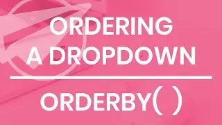 How to Order a Ref Dropdown || AppSheet ORDERBY()