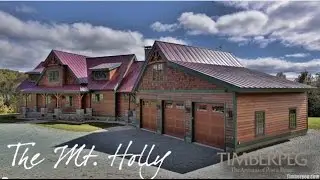Timberpeg - The Mt. Holly - Timber Frame Home Virtual Tour