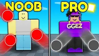 NOOB To PRO In Roblox Blade Ball!