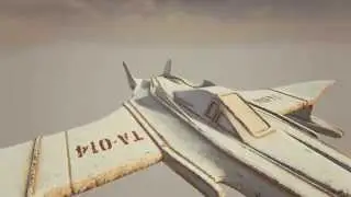 3D Sci-Fi ship test