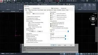 Mengatur Crosshair Size Pada AUTOCAD 2021