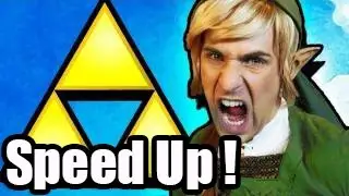 Smosh :THE LEGEND OF ZELDA RAP [MUSIC VIDEO] (Speed Up!)