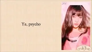 Red Velvet 레드벨벳 'Psycho' (Lyrics)