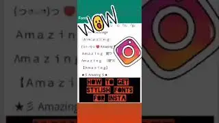 How to get stylish fonts for Instagram bio,captions and stories😵😵😵😵😵magic