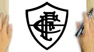 COMO DESENHAR O ESCUDO DO FLUMINENSE DE FORMA FÁCIL