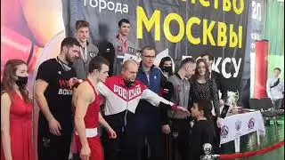 Награждение Теймура Тагиева