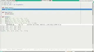 Python in Emacs 0045 - How to use asterisk * operator in the arguments of a python function￼