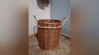 Усиленная круглая корзина. Ч2