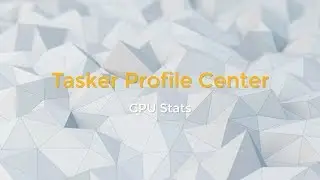 [TASKER] [PROJECT] CPU Stats - Overview