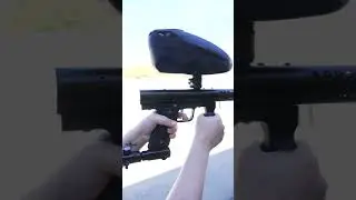 The New Girl gets to shoot the Nova N4 Odin! #shorts #short #paintball