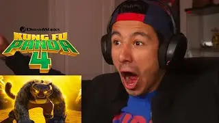 KUNG FU PANDA 4 TRAILER REACTION!