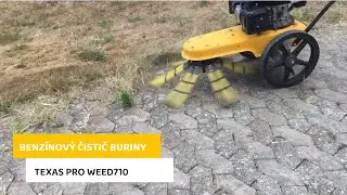 Benzínový čistič buriny TEXAS PRO WEED710
