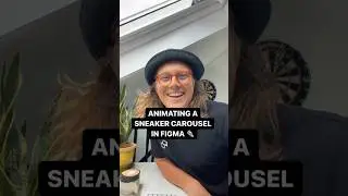 Animating a sneaker carousel in Figma 