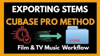 How To Export Stems in Cubase: The Professional Way