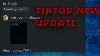 Tiktok update!? reply to videos comments with videos?