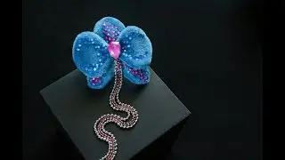 Брошь ОРХИДЕЯ. ORCHID Brooch
