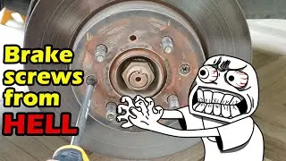Removing brake rotors - tips on preventing future RUST torture