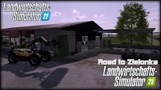 LS25 ROAD to ZIELONKA #007 - die ersten Ballen werden gepresst